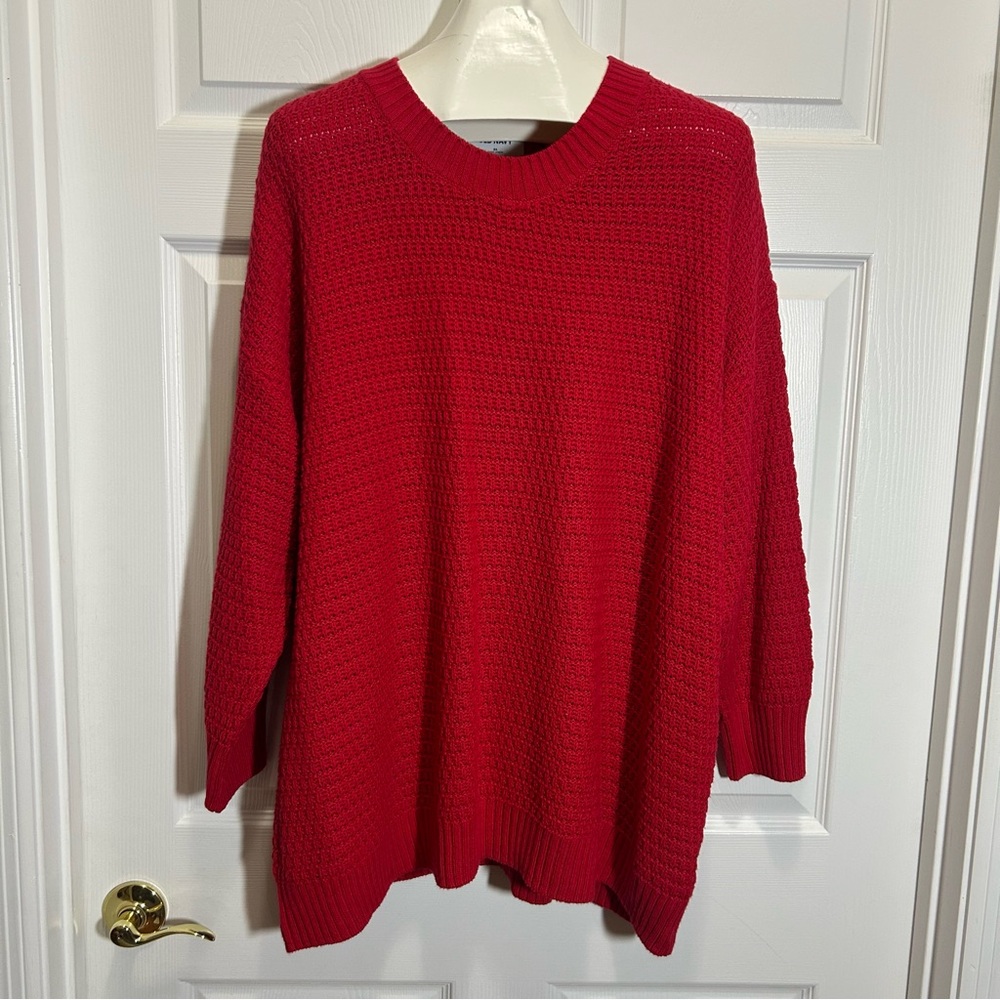Old Navy Red Crewneck Sweater